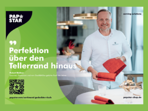 PAPSTAR – DEHOGA Vorteil: 10 % Rabatt auf hochwertige Gastro-Lösungen