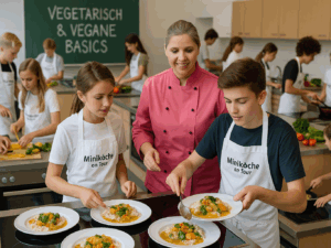 Miniköche on Tour: „Vegane und vegetarische Basics“