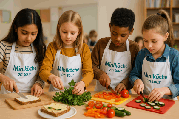 Miniköche on Tour „Gesunde Brotdose“