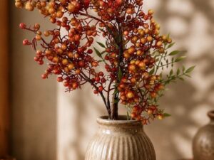 Beerenzweig herbstfarben 5 tlg VE 12