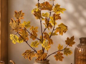 Herbstzweig gelb 77 cm VE 10